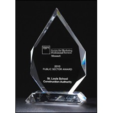 Flame Series Optical Crystal Award